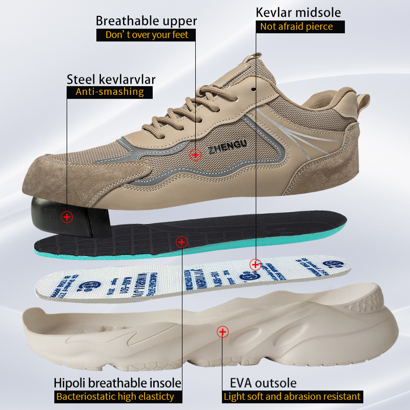 Work Sneakers For Men Safety S - Sneakers Care 评论和价格