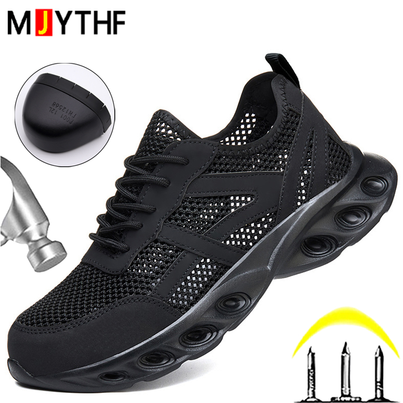 Breathable Men Work Safety Sho - Sneakers Care 评论和价格