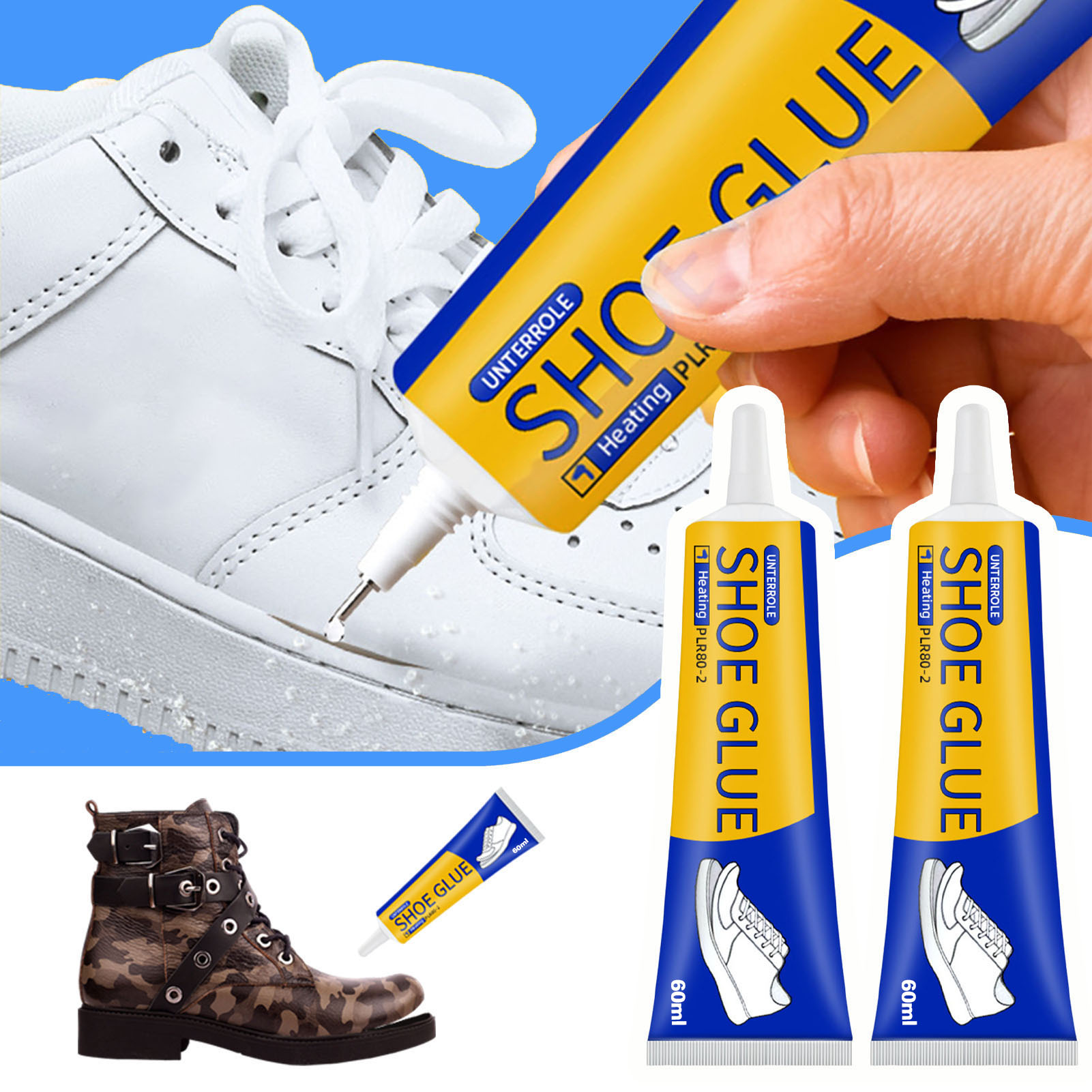 1/2/3pcs 60ml Strong Shoe Adhe - Sneakers Care 评论和价格